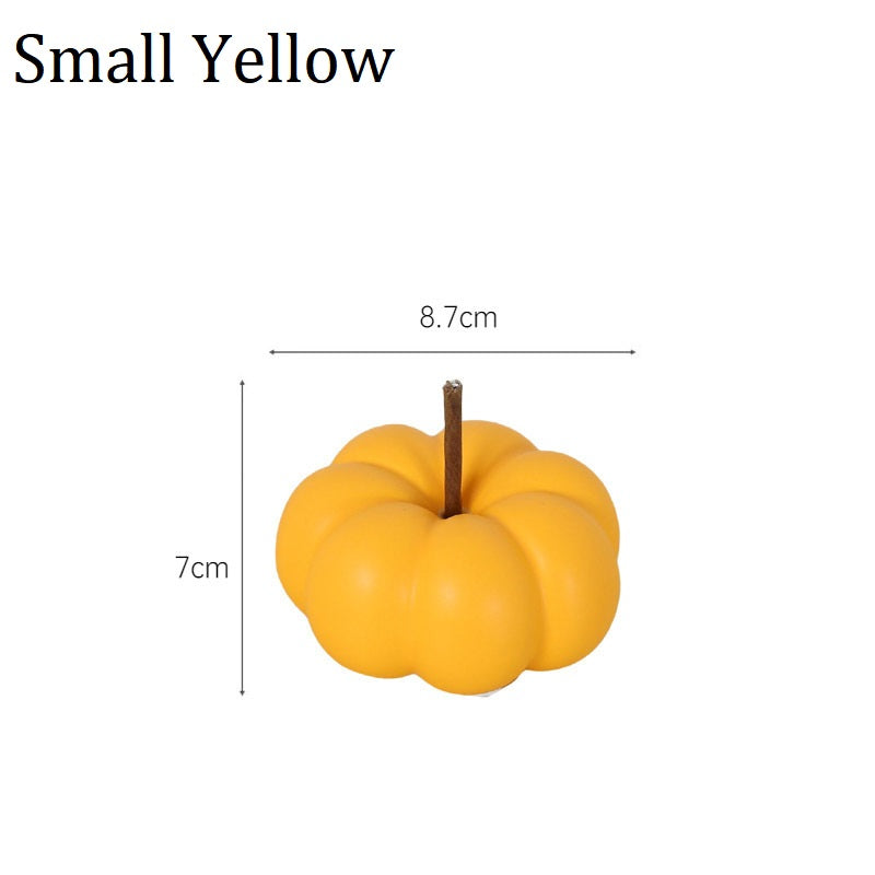 Ceramic Pumpkin Decor for Halloween & Fall – Minimalist Autumn Table Decoration