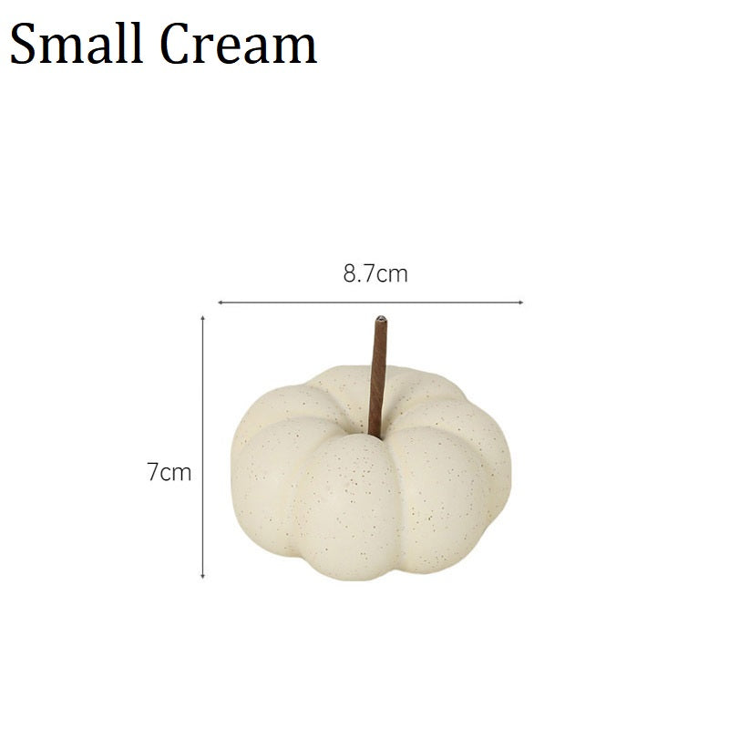 Ceramic Pumpkin Decor for Halloween & Fall – Minimalist Autumn Table Decoration