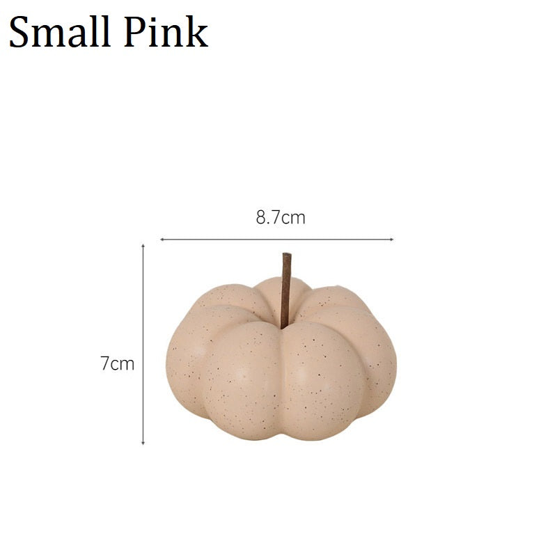 Ceramic Pumpkin Decor for Halloween & Fall – Minimalist Autumn Table Decoration