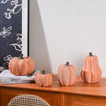 Ceramic pumpkin centerpiece for Halloween home decoration